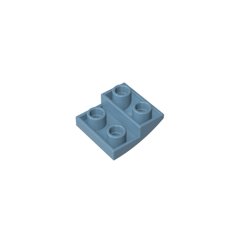 Gobricks,Slope Curved 2 x 2 Inverted,32803