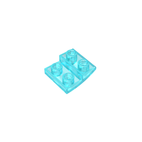 Gobricks,Slope Curved 2 x 2 Inverted,32803