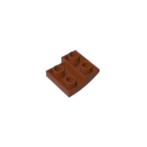 Gobricks,Slope Curved 2 x 2 Inverted,32803