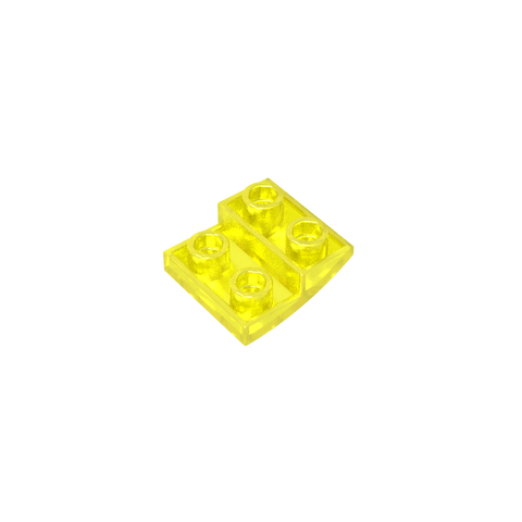 Gobricks,Slope Curved 2 x 2 Inverted,32803
