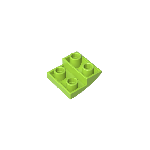 Gobricks,Slope Curved 2 x 2 Inverted,32803