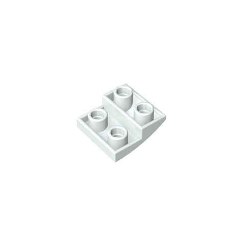 Gobricks,Slope Curved 2 x 2 Inverted,32803