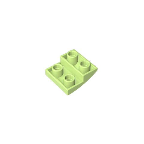 Gobricks,Slope Curved 2 x 2 Inverted,32803