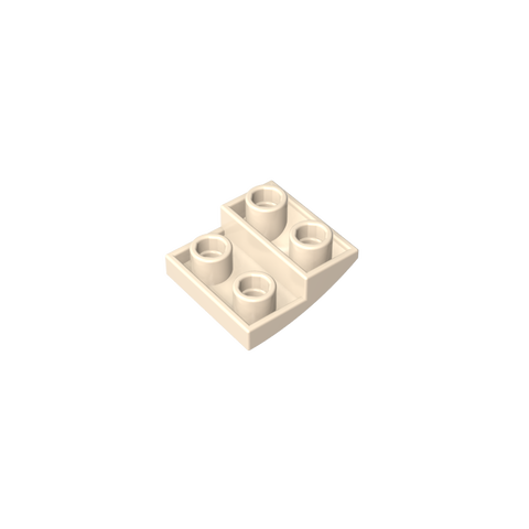 Gobricks,Slope Curved 2 x 2 Inverted,32803