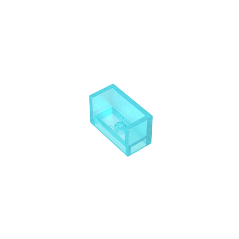 Gobricks,Panel 1 x 2 x 1 with Rounded Corners and 2 Sides,23969,35387,35391