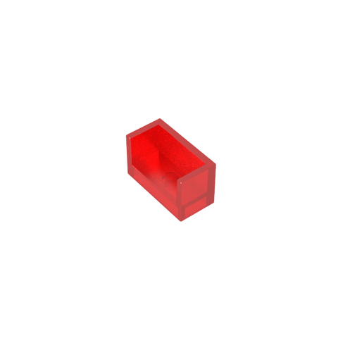 Gobricks,Panel 1 x 2 x 1 with Rounded Corners and 2 Sides,23969,35387,35391