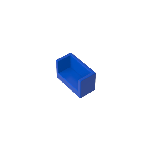 Gobricks,Panel 1 x 2 x 1 with Rounded Corners and 2 Sides,23969,35387,35391