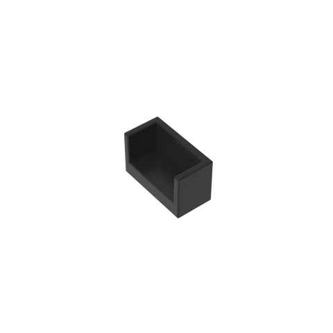 Gobricks,Panel 1 x 2 x 1 with Rounded Corners and 2 Sides,23969,35387,35391