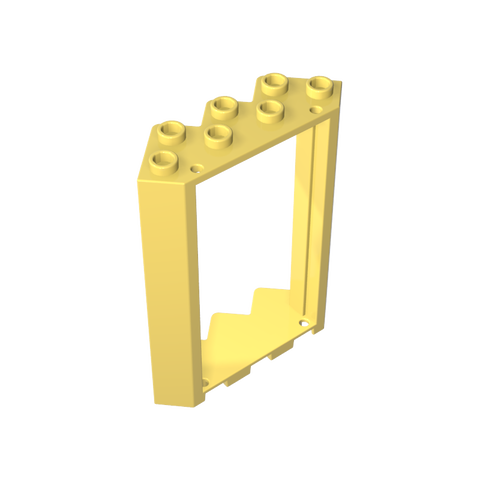 Gobricks,Door Frame 4 x 4 x 6 Corner,28327