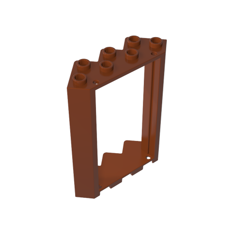 Gobricks,Door Frame 4 x 4 x 6 Corner,28327