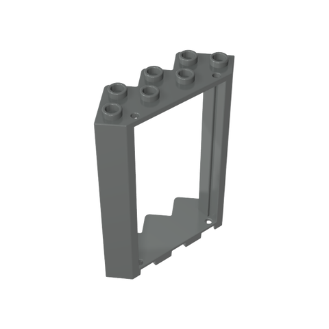 Gobricks,Door Frame 4 x 4 x 6 Corner,28327