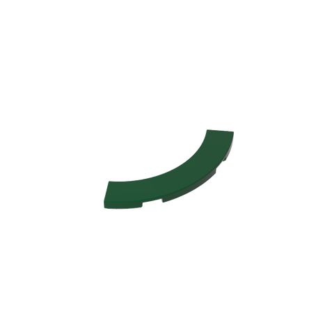 Gobricks,Tile 4 x 4 Curved, Macaroni,27507,39725,78885