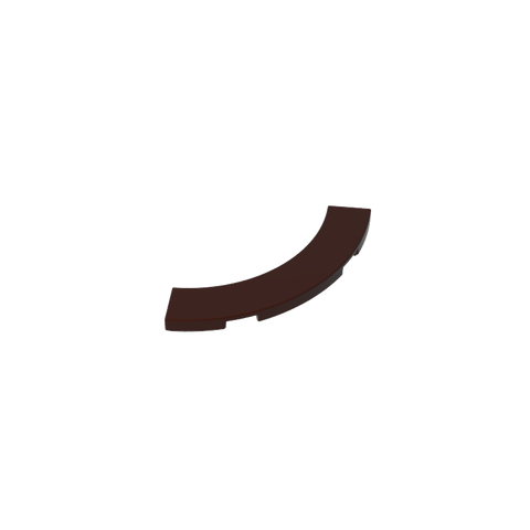 Gobricks,Tile 4 x 4 Curved, Macaroni,27507,39725,78885