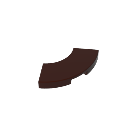 Gobricks,Tile 2 x 2 Curved, Macaroni,27925,78560