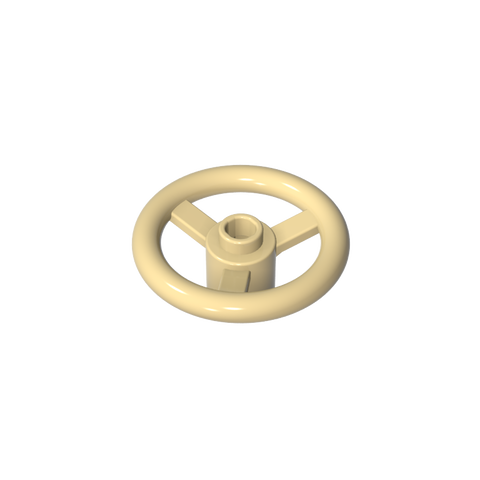 Gobricks,Technic Steering Wheel Small (3 Studs Diameter),2819