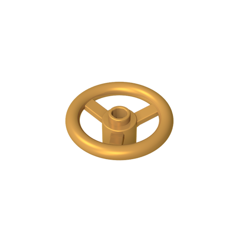 Gobricks,Technic Steering Wheel Small (3 Studs Diameter),2819