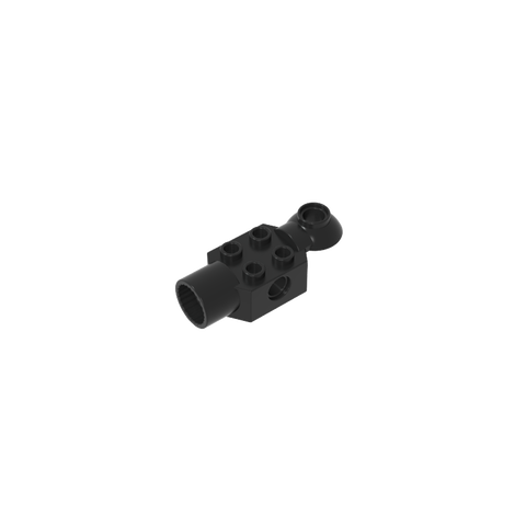 Gobricks,Technic Brick Special 2 x 2 with Pin Hole, Rotation Joint Ball Half [Horizontal Top], Rotation Joint Socket,47452