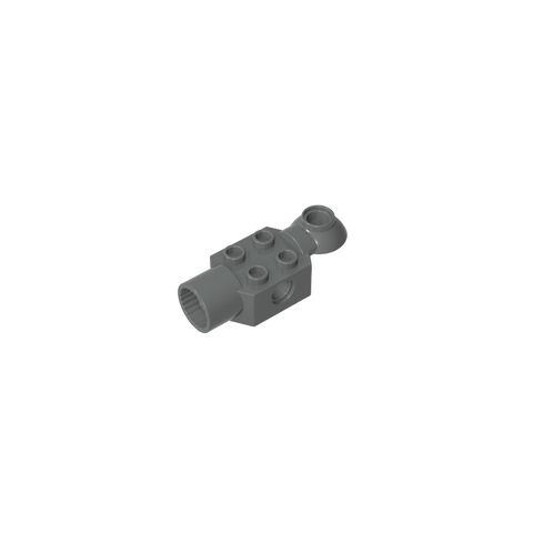 Gobricks,Technic Brick Special 2 x 2 with Pin Hole, Rotation Joint Ball Half [Horizontal Top], Rotation Joint Socket,47452