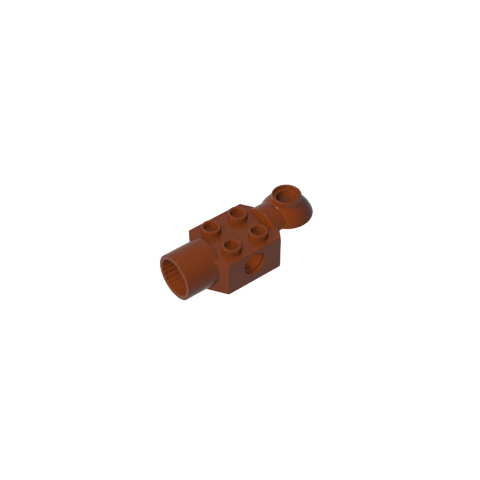Gobricks,Technic Brick Special 2 x 2 with Pin Hole, Rotation Joint Ball Half [Horizontal Top], Rotation Joint Socket,47452