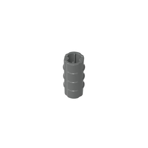 Gobricks,Technic Axle Connector Ridged [with x Hole x Orientation],6538b,6538,6538a