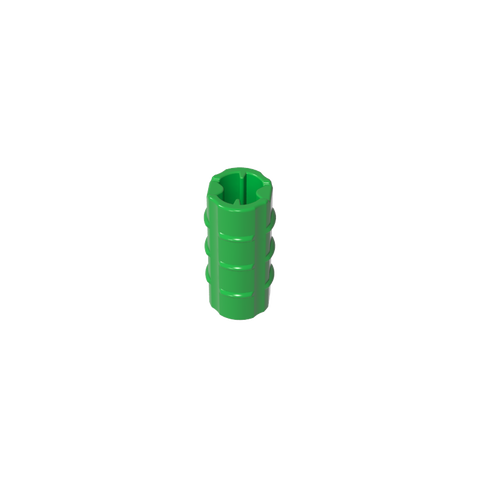 Gobricks,Technic Axle Connector Ridged [with x Hole x Orientation],6538b,6538,6538a