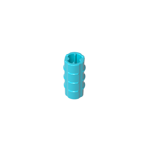 Gobricks,Technic Axle Connector Ridged [with x Hole x Orientation],6538b,6538,6538a
