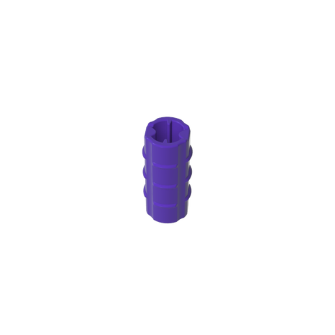 Gobricks,Technic Axle Connector Ridged [with x Hole x Orientation],6538b,6538,6538a