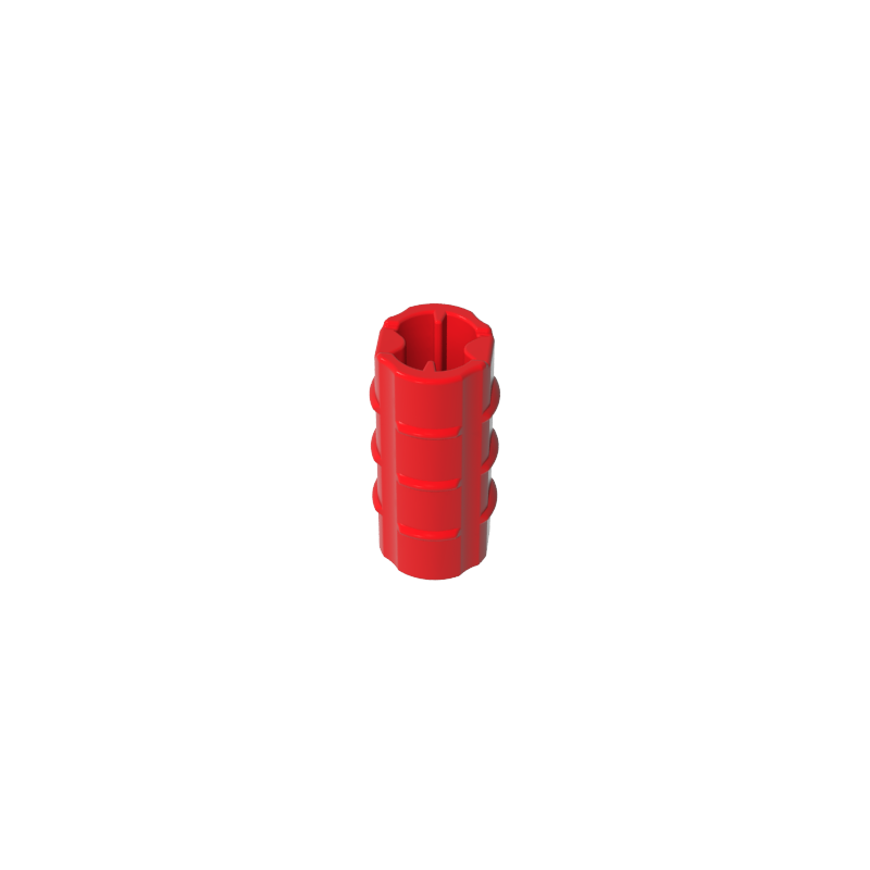 Gobricks,Technic Axle Connector Ridged [with x Hole x Orientation],6538b,6538,6538a
