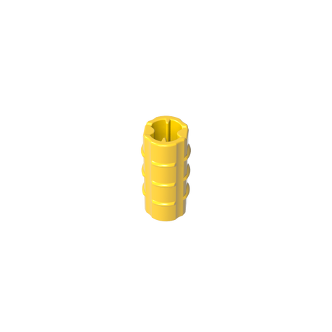 Gobricks,Technic Axle Connector Ridged [with x Hole x Orientation],6538b,6538,6538a