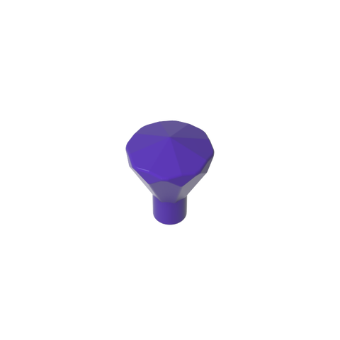 Gobricks,Rock 1 x 1 Jewel 24 Facet,30153,28556