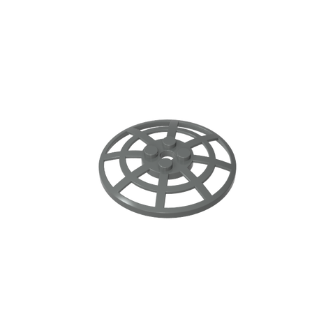 Gobricks,Dish 6 x 6 Inverted [Radar/ Webbed/ anti-studs at 90°],4285b,4285,4285a,30234,24239,28732