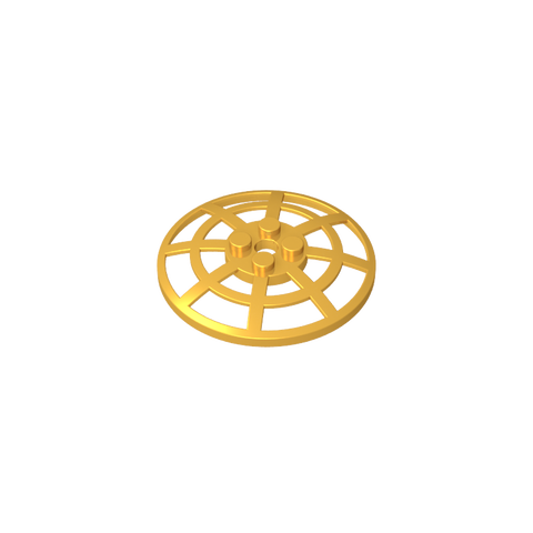 Gobricks,Dish 6 x 6 Inverted [Radar/ Webbed/ anti-studs at 90°],4285b,4285,4285a,30234,24239,28732