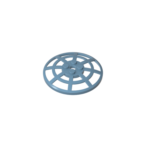 Gobricks,Dish 6 x 6 Inverted [Radar/ Webbed/ anti-studs at 90°],4285b,4285,4285a,30234,24239,28732