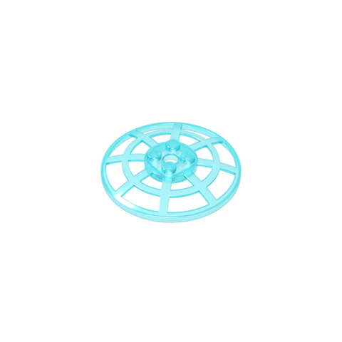 Gobricks,Dish 6 x 6 Inverted [Radar/ Webbed/ anti-studs at 90°],4285b,4285,4285a,30234,24239,28732