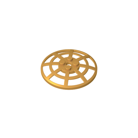 Gobricks,Dish 6 x 6 Inverted [Radar/ Webbed/ anti-studs at 90°],4285b,4285,4285a,30234,24239,28732