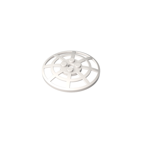 Gobricks,Dish 6 x 6 Inverted [Radar/ Webbed/ anti-studs at 90°],4285b,4285,4285a,30234,24239,28732