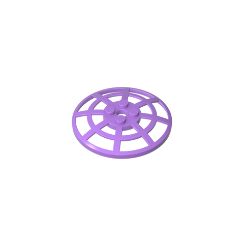 Gobricks,Dish 6 x 6 Inverted [Radar/ Webbed/ anti-studs at 90°],4285b,4285,4285a,30234,24239,28732