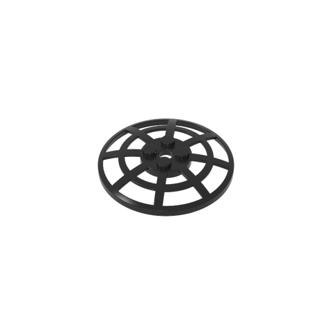 Gobricks,Dish 6 x 6 Inverted [Radar/ Webbed/ anti-studs at 90°],4285b,4285,4285a,30234,24239,28732