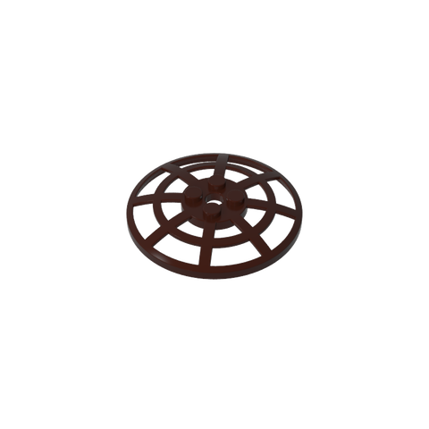 Gobricks,Dish 6 x 6 Inverted [Radar/ Webbed/ anti-studs at 90°],4285b,4285,4285a,30234,24239,28732