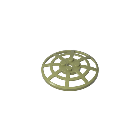 Gobricks,Dish 6 x 6 Inverted [Radar/ Webbed/ anti-studs at 90°],4285b,4285,4285a,30234,24239,28732