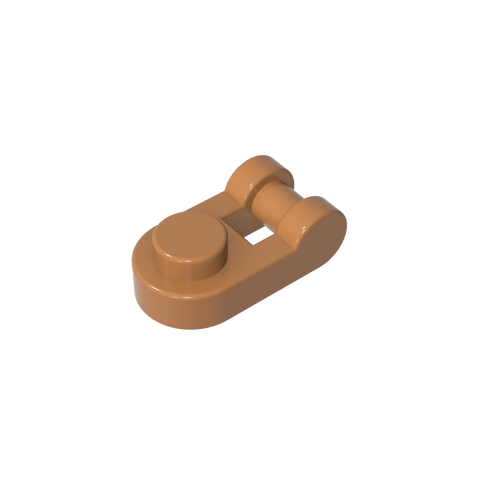 Gobricks,Plate Special 1 x 1 Rounded with Handle,26047