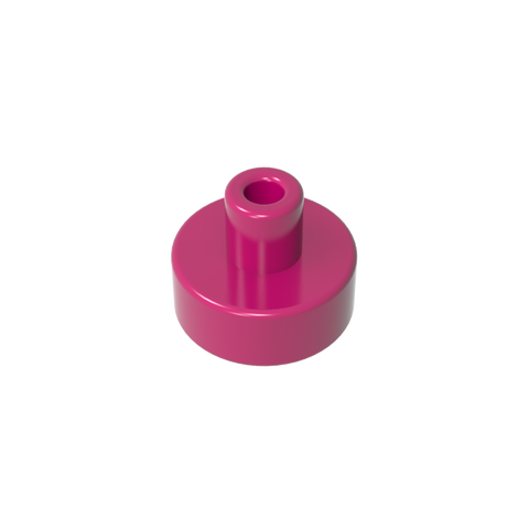 Gobricks,Tile Round 1 x 1 with Hollow Bar,20482,31561,31570