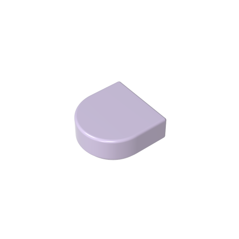 Gobricks,Tile 1 x 1 Half Circle,24246,35398,35399