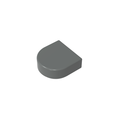 Gobricks,Tile 1 x 1 Half Circle,24246,35398,35399