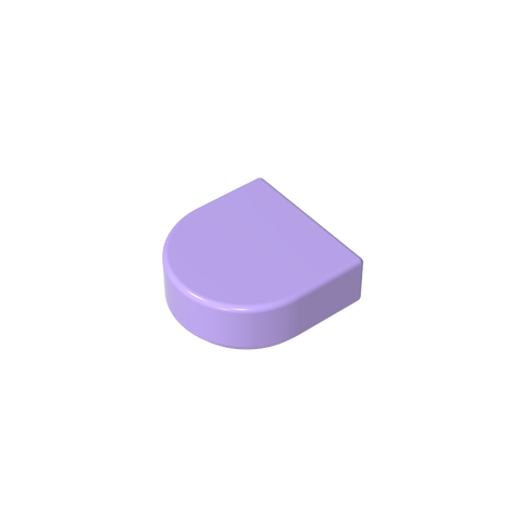 Gobricks,Tile 1 x 1 Half Circle,24246,35398,35399