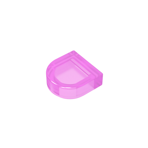 Gobricks,Tile 1 x 1 Half Circle,24246,35398,35399