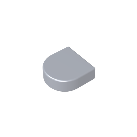 Gobricks,Tile 1 x 1 Half Circle,24246,35398,35399