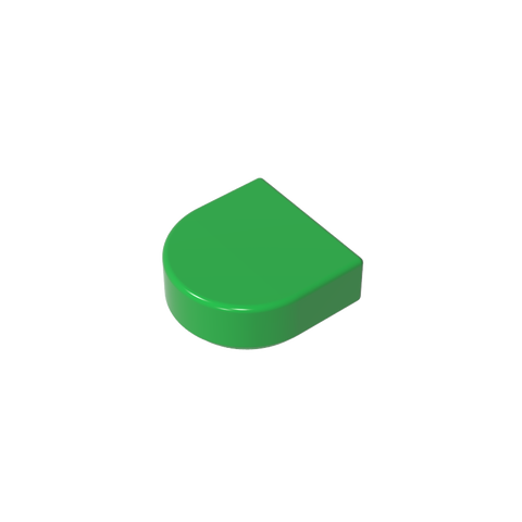 Gobricks,Tile 1 x 1 Half Circle,24246,35398,35399