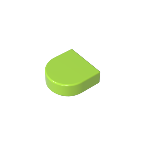 Gobricks,Tile 1 x 1 Half Circle,24246,35398,35399