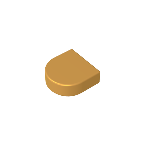 Gobricks,Tile 1 x 1 Half Circle,24246,35398,35399